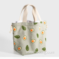 Hot sell spot rope style lunch box bag Japanese cute cartoon kids lunch bag portable lunch box tote bag